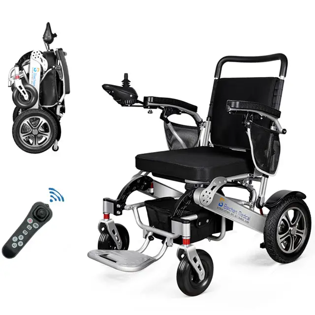 600W Powerful Motors Lightweight Motorized Wheelchair 