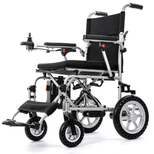 Lightweight Power Electric Folding Wheelchair For Disabled People