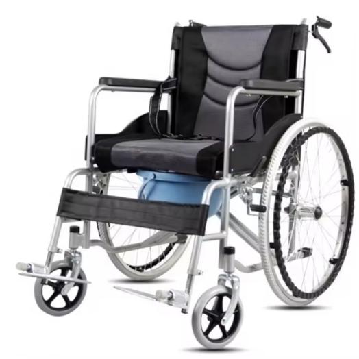 Lightweight Manual Wheelchair Manual Aluminum Wheelchair Wheelchair Manual for Disabled - 副本